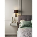 Modern Matt Nickel Wall Light with Adjustable Design