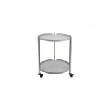 Side Table Thrill Nickel, Grey