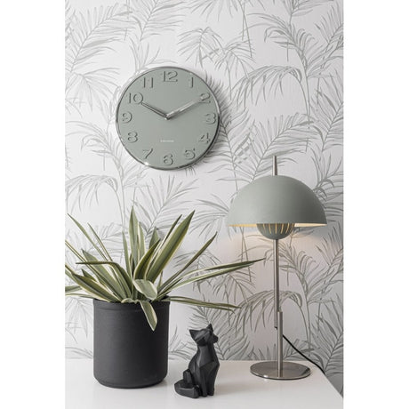 Table Lamp Sphere Top, Grayed jade, Green