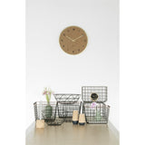 Basket Diamond Cut Large, Gold plated, Gold