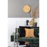 Candle Holder Glass Art Bubbles Medium, Black