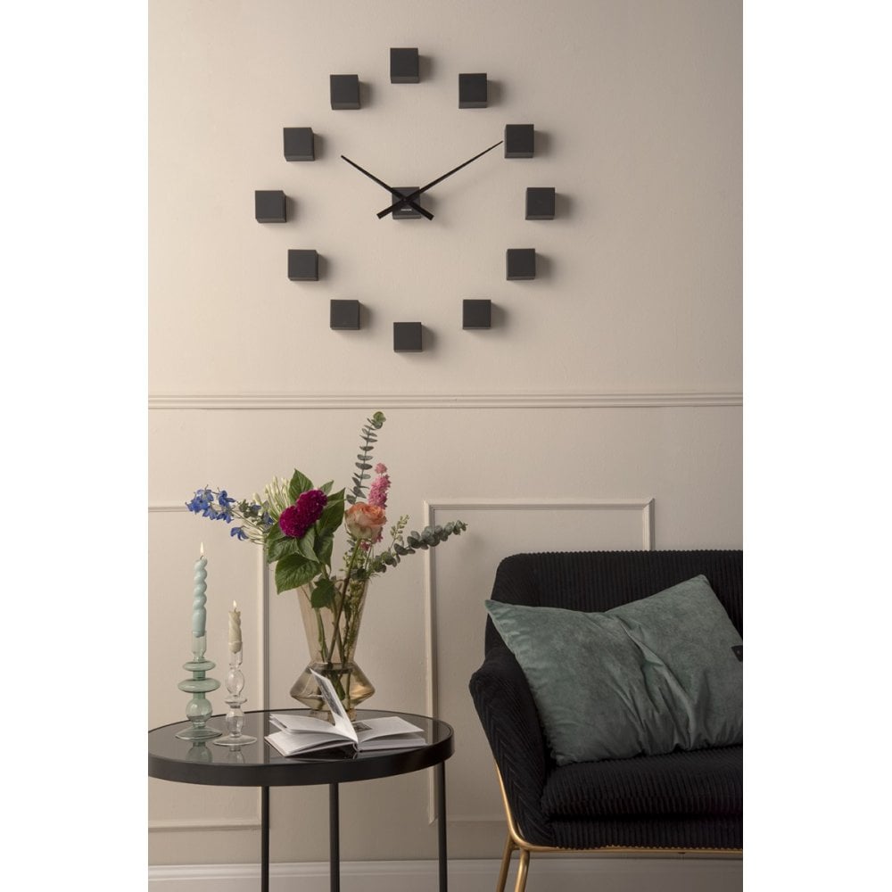 Candle Holder Glass Art Bubbles Medium, Clear