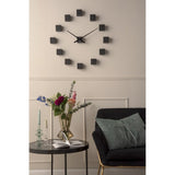 Candle Holder Glass Art Bubbles Medium, Clear