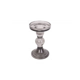 Candle holder Glass Art large, Black