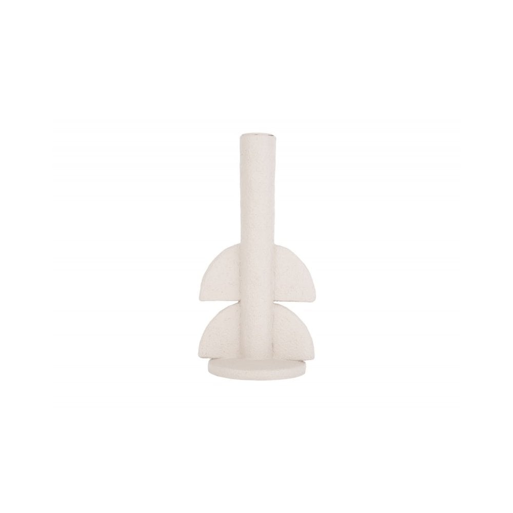 Candle holder Half Bubbles, Ivory
