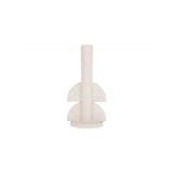 Candle holder Half Bubbles, Ivory