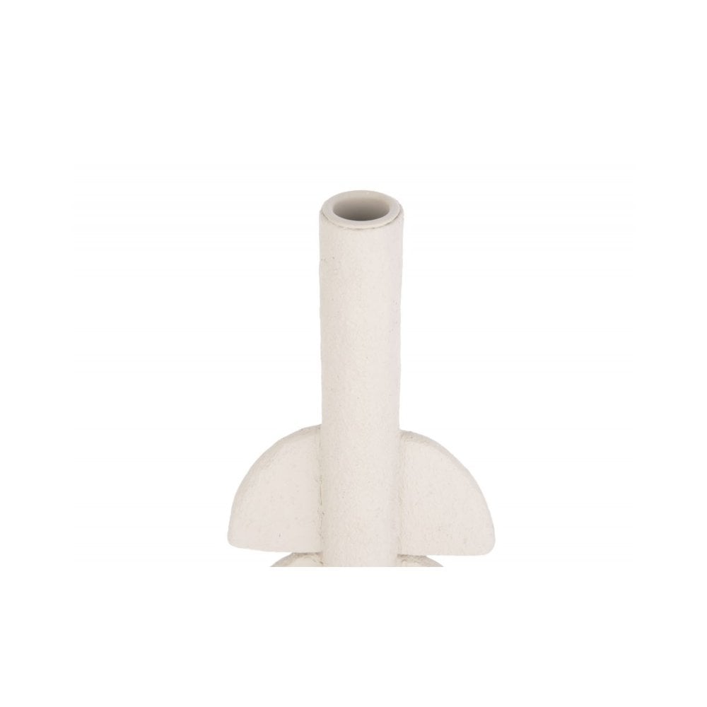 Candle holder Half Bubbles, Ivory