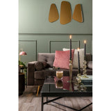 Candle holder Swirl large, Clear