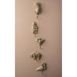 Coat Hook Flamingo, White