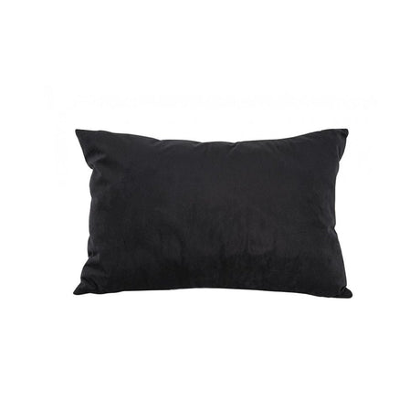 Cushion Jungle Velvet, Black