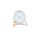 Alarm Clock Stylish Numbers, White