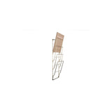 Magazine Rack Wire, Gold plated, Gold