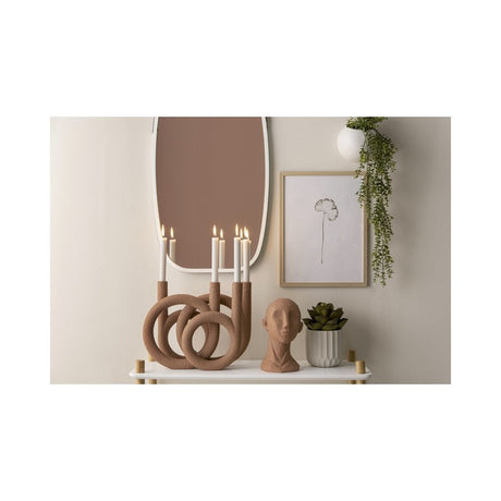 Mirror Idyllic Large, White