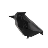 Statue Bird large marble, Black