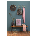 Wall Clock Charm, Black