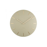 Wall Clock Charm, Olive green, Green