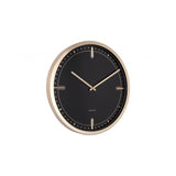 Wall clock Dots & Batons, Black