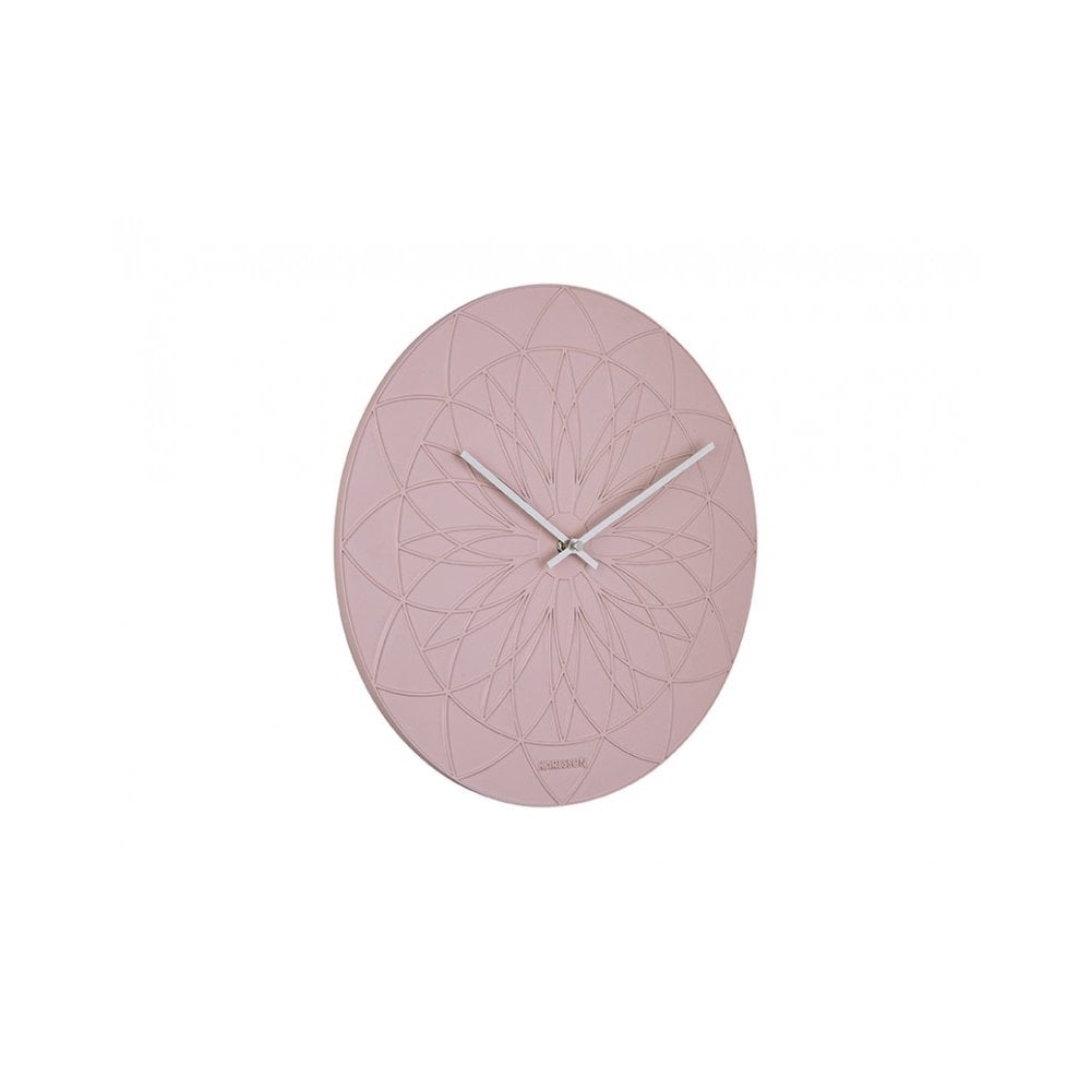 Wall Clock Fairytale, Faded pink, Pink