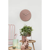 Wall Clock Fairytale, Faded pink, Pink