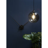 Wall Clock Little Big Time, Silver