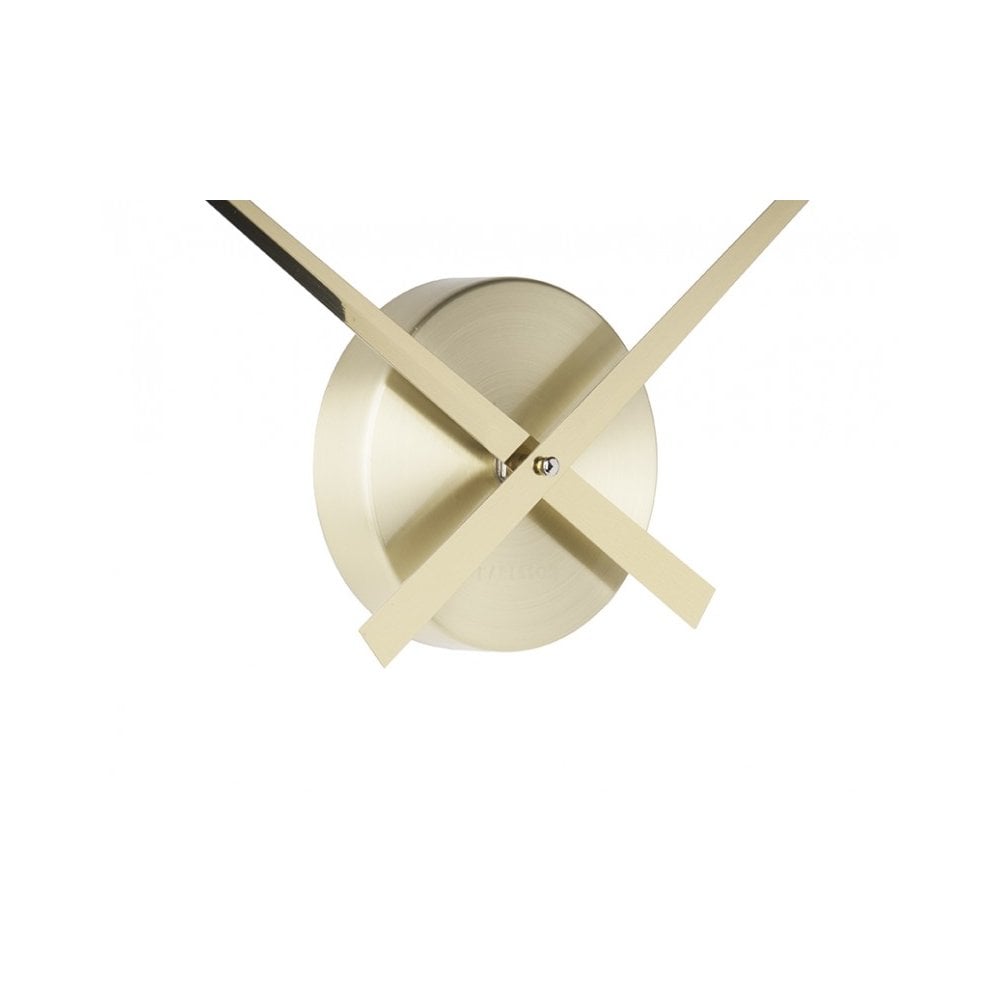 Wall Clock Little Big Time Mini, Gold