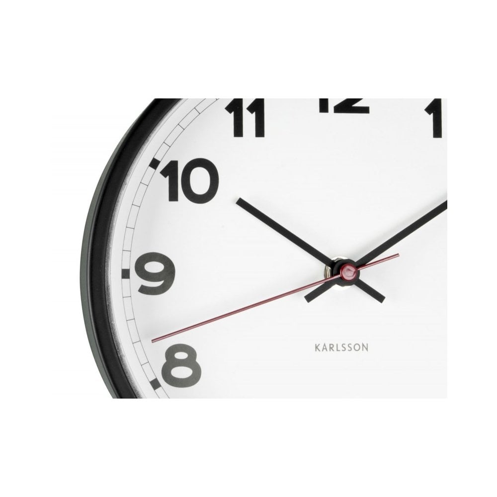 Wall clock New Classic small, White