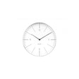 Wall Clock Normann Numbers, White