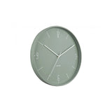 Wall Clock Numbers & Lines, Jungle green, Green
