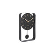 Wall Clock Pendulum Charm Small, Black