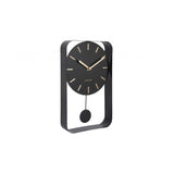 Wall Clock Pendulum Charm Small, Black