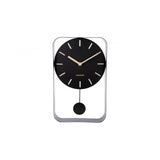 Wall Clock Pendulum Charm Small, Black