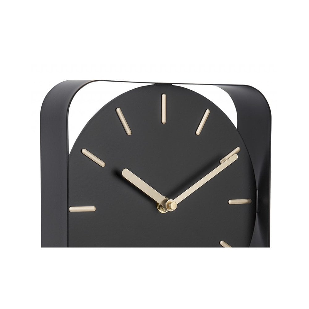 Wall Clock Pendulum Charm Small, Black