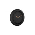 Wall clock Petra, Black