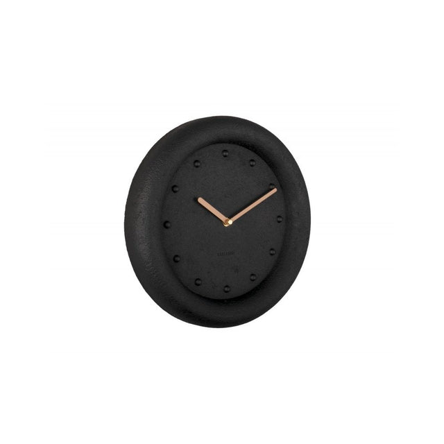 Wall clock Petra, Black