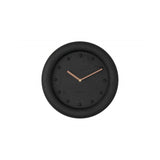 Wall clock Petra, Black