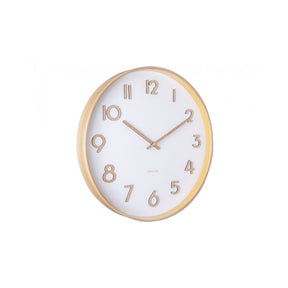 Wall Clock Pure Medium Dial, White
