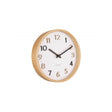 Wall clock Pure wood grain small, Multicolor