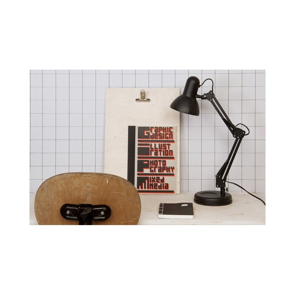 Desk Lamp Hobby, Black