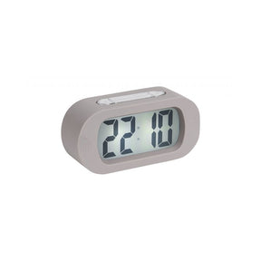 Alarm Clock Gummy, Warm grey, Grey