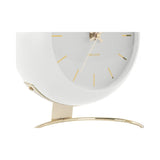 Table Clock Globe, White