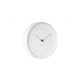 Wall Clock Butterfly, White