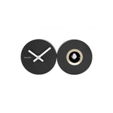 Wall Clock Duo Cuckoo, Black