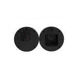 Wall Clock Duo Cuckoo, Mouse grey, Grey