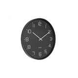 Wall Clock Lofty, Black