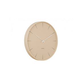 Wall Clock Lure, Sand brown, Brown