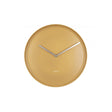 Wall Clock Plate, Ochre yellow, Yellow