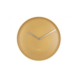 Wall Clock Plate, Ochre yellow, Yellow