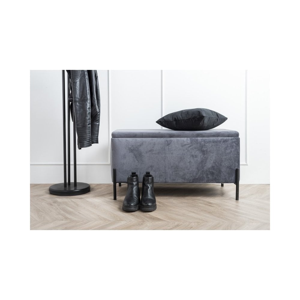 Bench Snog XL, Dark grey, Grey