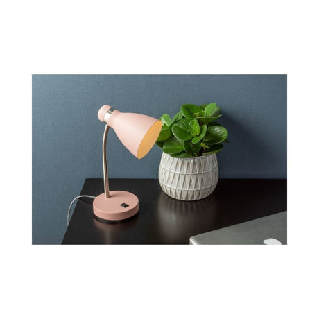 Table lamp New Study, Faded pink, Pink