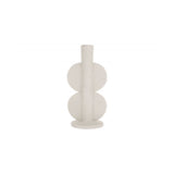 Candle holder Double Bubble, Ivory
